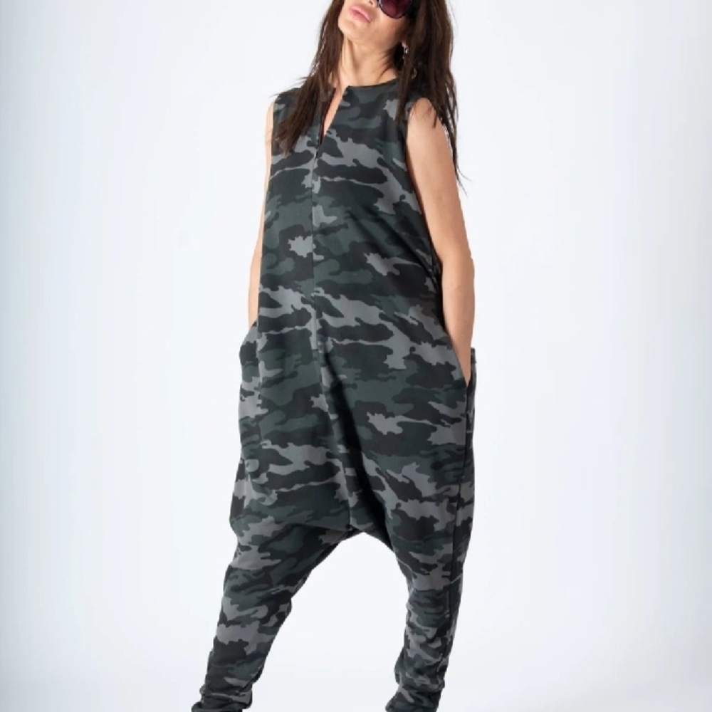 Women's Camouflage Jumpsuit